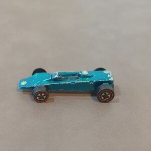 1969 Hot Wheels Redline Original Lotus Turbine Vintage Metallic Blue